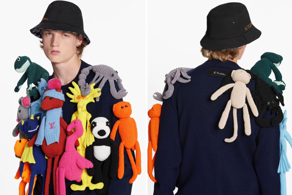 Louis Vuitton’s $8K puppet sweater has people all up in arms