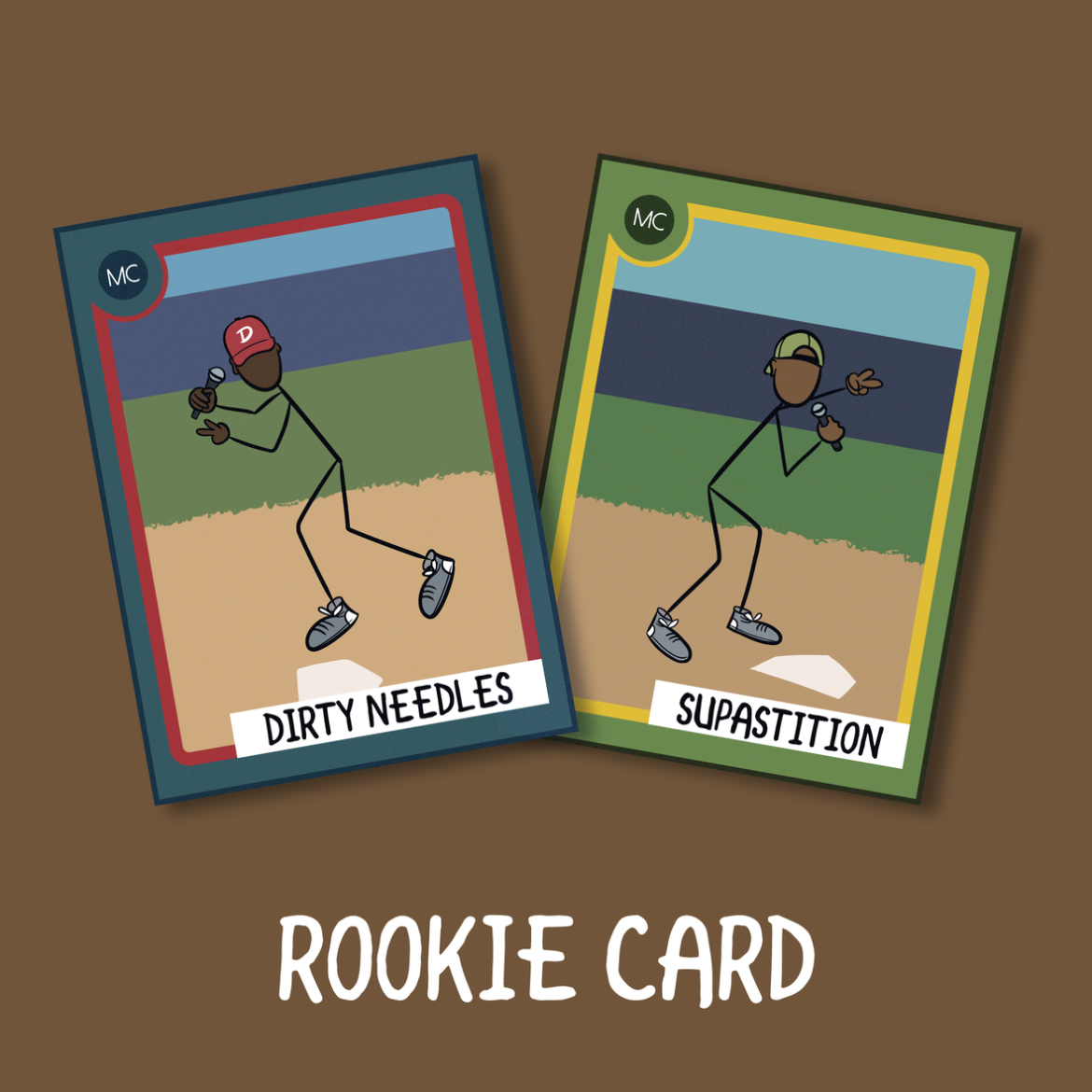 Dirty Needles Rookie Card feat Supastition